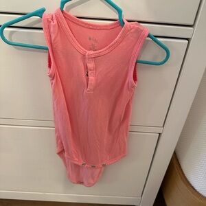 Kyte BABY Pink Sleeveless Bodysuit